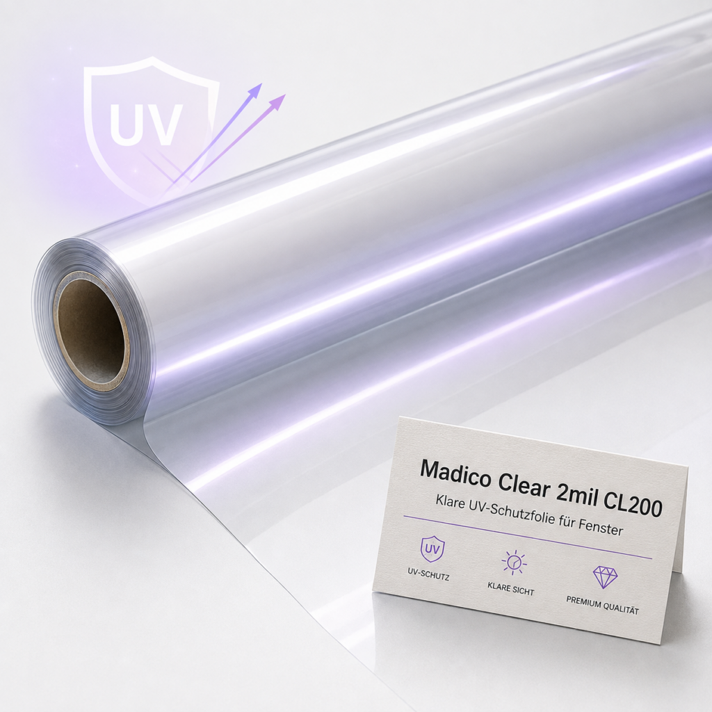 Madico Clear 2mil CL200 klare UV-Schutzfolie